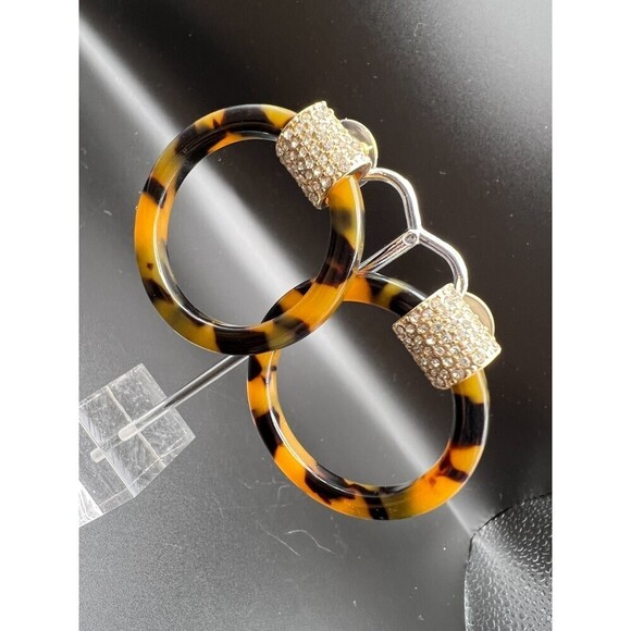 BaubleBar Tortoise and Pavé Hoops - Picture 2 of 3